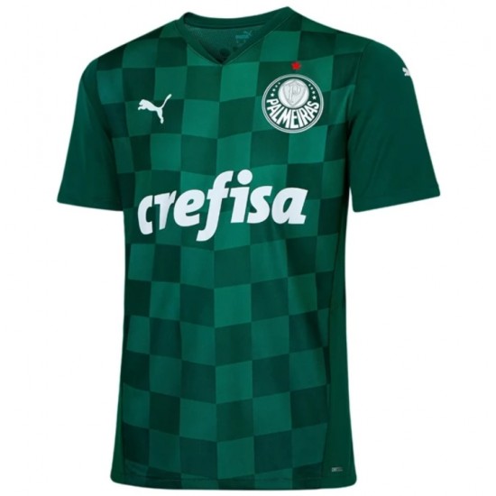 Camisola Palmeiras Equipamento Primeiro 2021-2022 Manga Curta